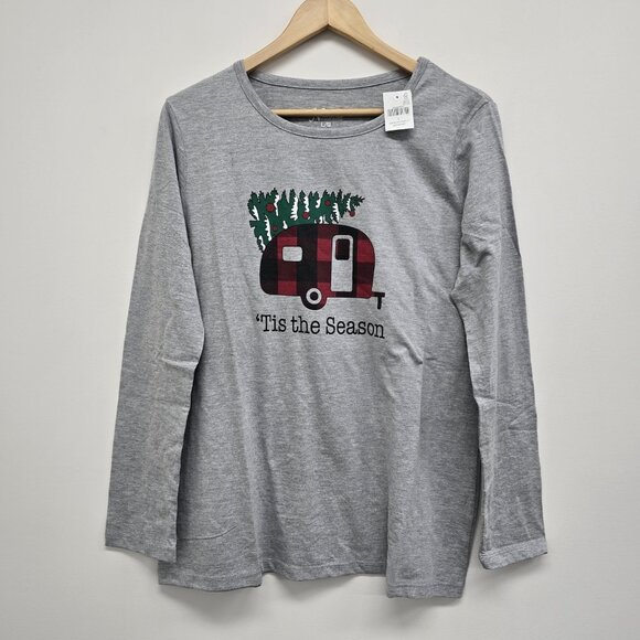 NWT Natural Reflections Plaid Camper Shirt Long Sleeve Christmas Holiday Large - Picture 1 of 7